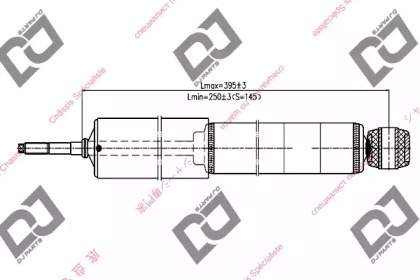 Амортизатор DJ PARTS DS1296GT